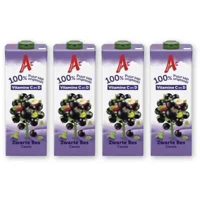 Appelsientje Zwarte bes 4-pack