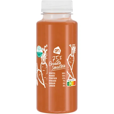 AH 75% groente smoothie wortel mango