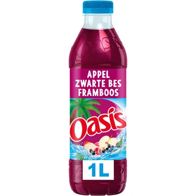 Oasis Appel zwarte bes framboos