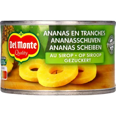 Del Monte Ananasschijven op siroop
