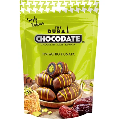 Chocodate Dadels pistache kadayif