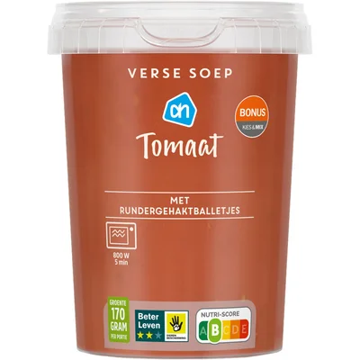 AH Verse soep tomaat