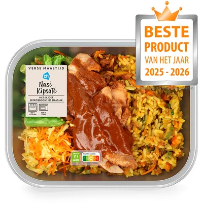 AH Verse maaltijd nasi kipsate