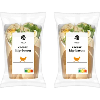AH Wrap caesar kip bacon 2-pack