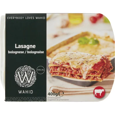 Wahid Lasagne bolognese