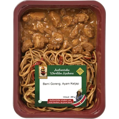 Warung Bami goreng ayam ketjap