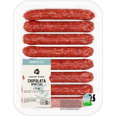 AH Chipolata worstjes 8 stuks
