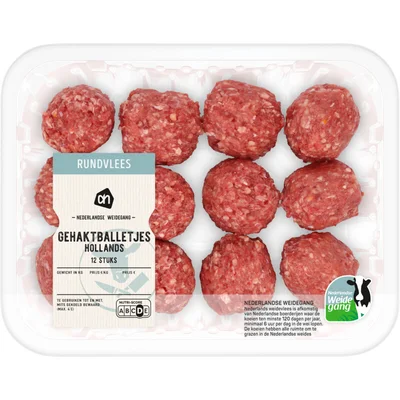 AH Gehaktballetjes Hollands 12 stuks
