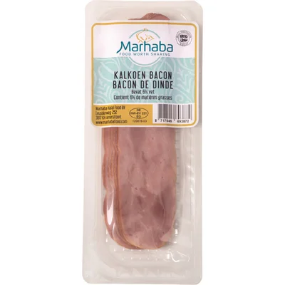 Marhaba Kalkoen bacon