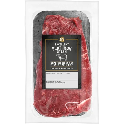 AH Excellent Flat iron steak