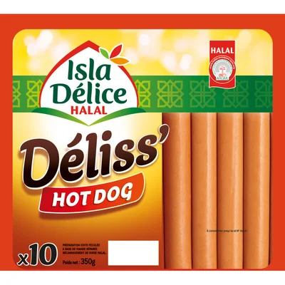 Isla Délice Déliss' hotdog