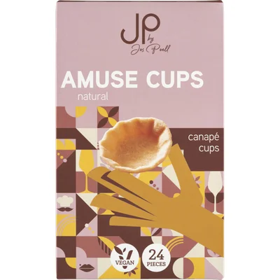 JP by Jos Poell Krokante cupjes naturel