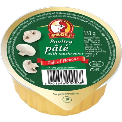 Profi Pasztet z pieczarkami