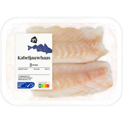 AH Kabeljauwhaas (2 stuks) MSC
