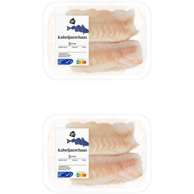 AH Kabeljauwhaasje 2 stuks 2-pack