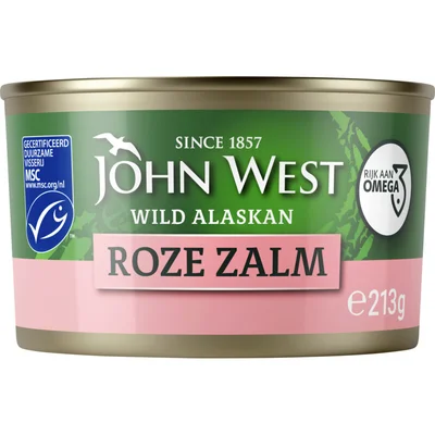 John West Wilde roze zalm