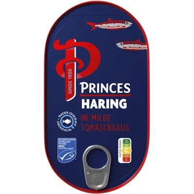 Princes Haring in milde tomatensaus