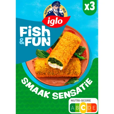 Iglo Fish&fun smaak sensatie