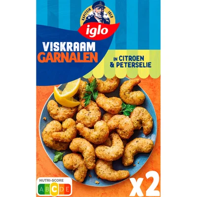 Iglo Viskraam garnalen citroen & peterselie