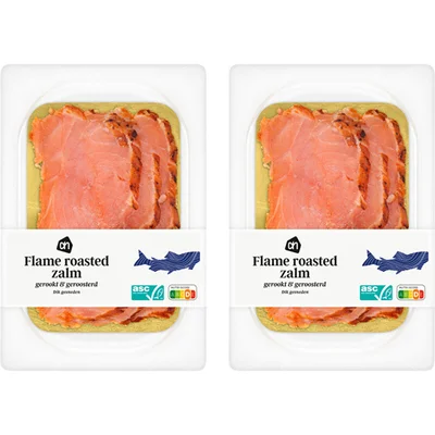 AH Flame roasted zalm 2-pack