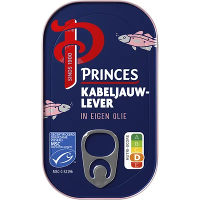 Princes Kabeljauwlever