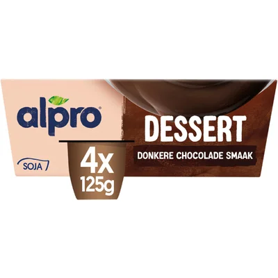 Alpro Dessert donkere chocolade smaak