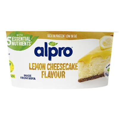 Alpro Lemon cheesecake flavour