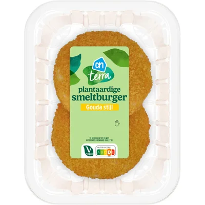 AH Terra Plantaardige smeltburger gouda stijl