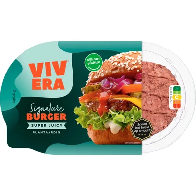 Vivera Signature burger plantaardig
