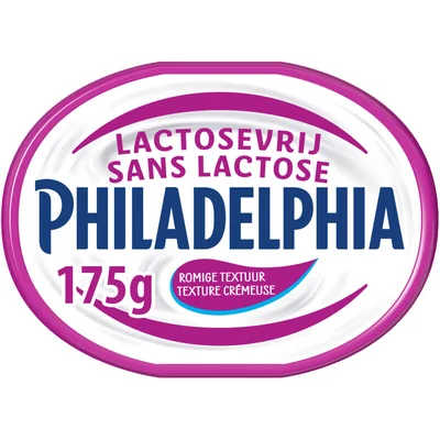 Philadelphia Zonder lactose