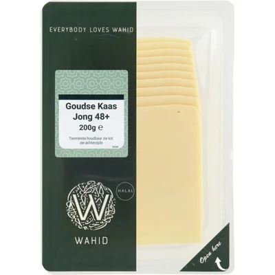 Wahid Goudse kaas jong 48+ plakken