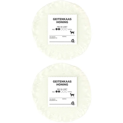 AH Geitenkaas honing 40+ 2-pack