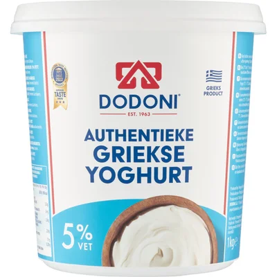 Dodoni Griekse yoghurt 5% vet