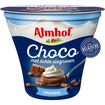 Almhof Choco met echte slagroom original
