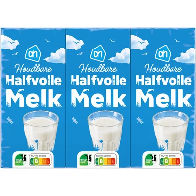 AH Houdbare halfvolle melk 6-pack