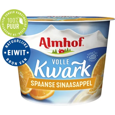 Almhof Volle kwark spaanse sinaasappel
