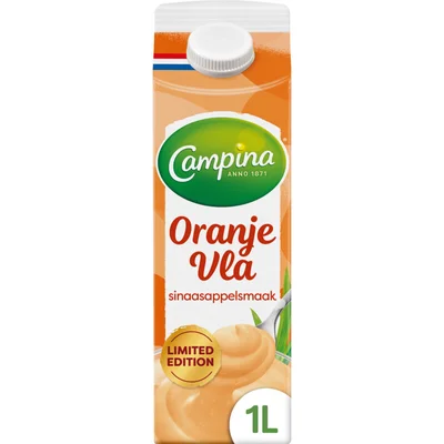 Campina Oranje vla sinassappelsmaak