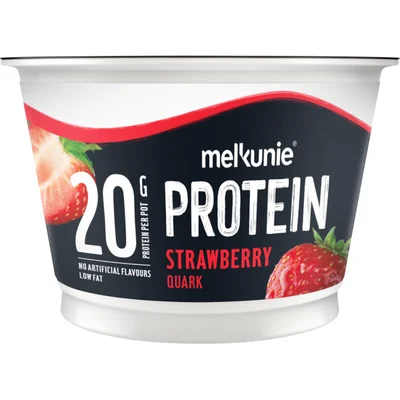 Melkunie Protein aardbei kwark