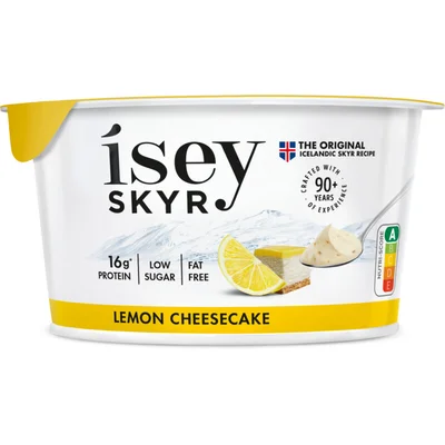 Isey Skyr lemon cheesecake