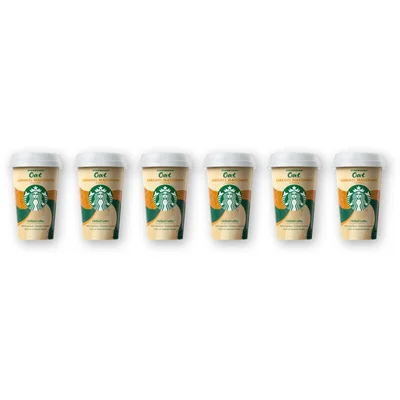 Starbucks Oat caramel macchiato ijskoffie 6-pack