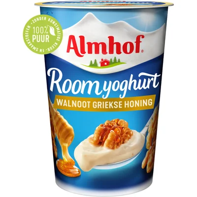 Almhof Roomyoghurt walnoot Griekse honing