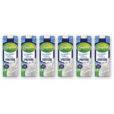 Campina Langlekker halfvol extra proteine 6-pack