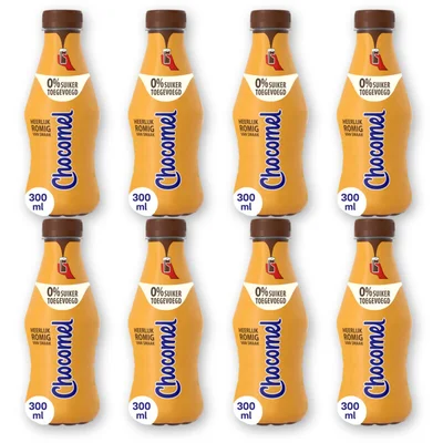 Chocomel 0% suiker toegevoegd 8-pack