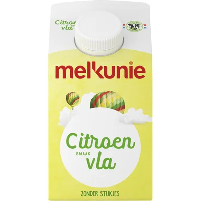 Melkunie Citroensmaak vla