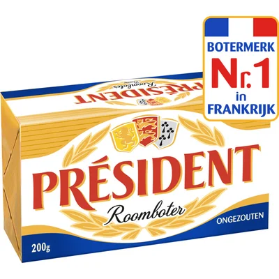 Président Roomboter ongezouten
