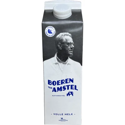 Boeren van Amstel Melk vol