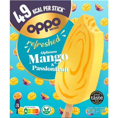Oppo Brothers Refreshed mango & passionfruit