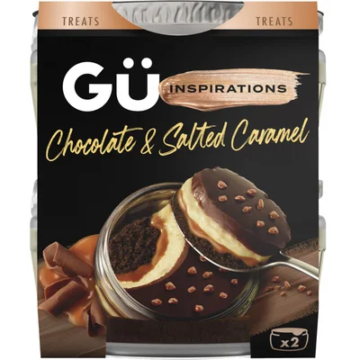 Gü Chocolate & salted caramel cheesecake