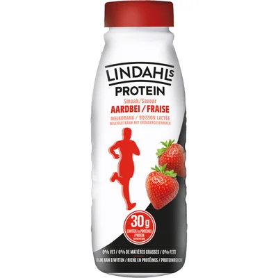 Lindahls Lindahls protein milk aardbeismaak