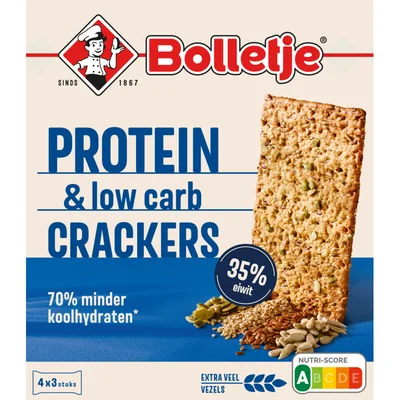 Bolletje Crackers protein low carb